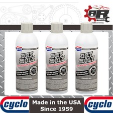 Cyclo - Dry Moly - dry Lube Lubricant - 50% Friction Reduction - 10.25oz/291g x3