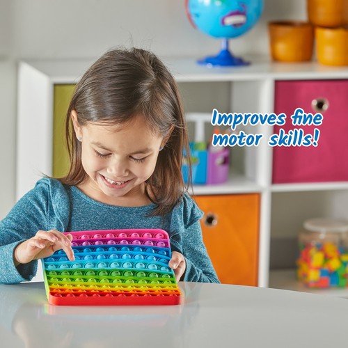 Hundred Board Sensory Bubble Popper, Push Pop Fidget Toys - Picture 4 of 5