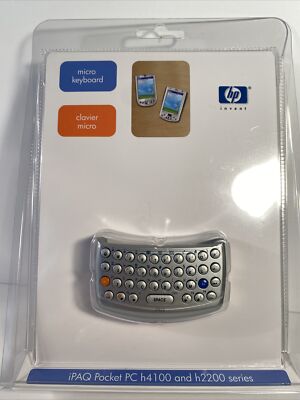 NEW HP iPAQ Micro Thumb Keyboard FA162A#AC3 for H4100 & H2200 Series Pocket PC