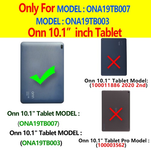 Case For Walmart Onn 8 2nd Gen/Onn 7/Onn 10.1 Pro Tablet ShockProof With Stand - Picture 2 of 65