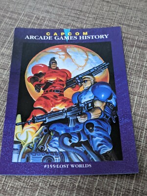 All Capcom World Limited Vintage Card Forgotten Worlds Used