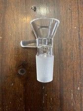 18mm Clear Glass Water Pipe Hookah Bowl