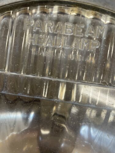 Vintage J W Brown Co. Parabeam Headlight Assembly complete with bracket restore - Picture 3 of 15