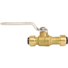 Tectite FSBBV12SL 1/2 in. Brass Push-to-Connect Slip Ball Valve