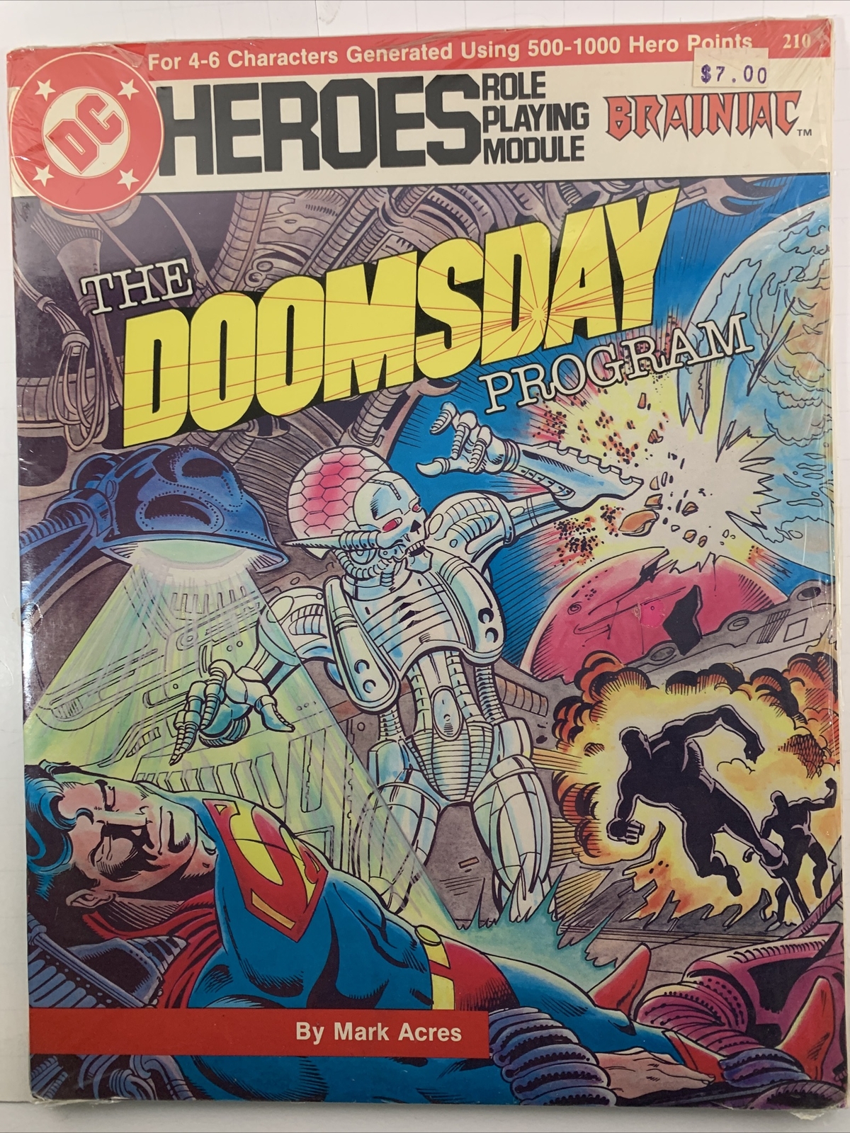 dc héroes role playing module braniac,the doomsday program #216 | eBay