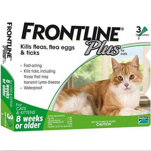 frontline for cats 3 pack