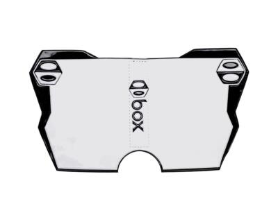 Box Two Side Number Plate (Black) (Side) [BX-NP15000SP-BK]