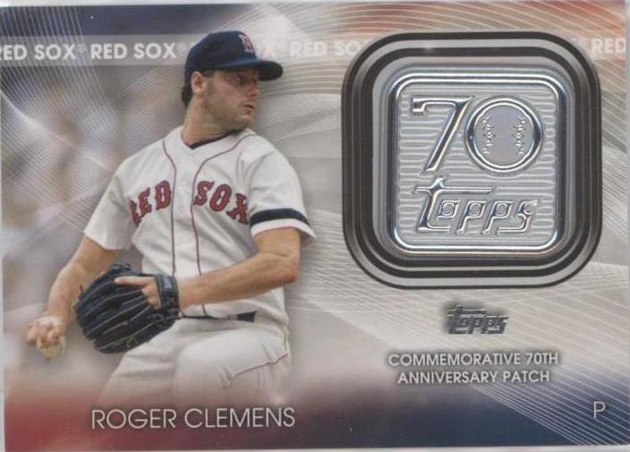 2021 Topps - Topps 70th Anniversary Manufactured Logo Patches