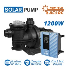 1200W Solar Hybrid Swimming Pool Pump Kits wi...