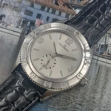 Men’s Movado 84.N2.1890 Fits 7.75"/ 36mm Face New Battery & Leather Band, Chic