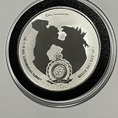 King Kong vs Godzilla Collector Coin 1 Troy Oz .999 Fine Silver