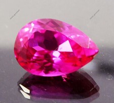Extremely Rare Pink Sapphire Pear Cut 10.60 Ct NATURAL CERTIFIED Loose Gemstone