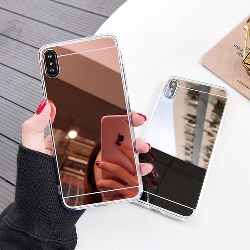 Make UP Mirror Case for iPhone 16 15 14 13 12 11 Pro Max XR 7 8 Plus Back Cover - Picture 4 of 12