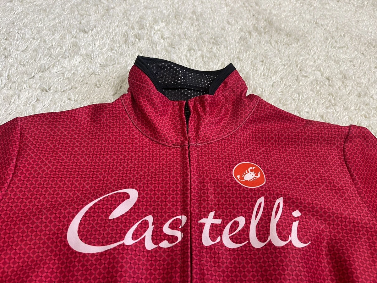 Castelli corsa store rosso jacket