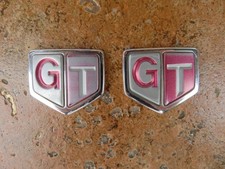 Nissan R32 Skyline GTR Front Fender Emblem Used Damaged Repairable
