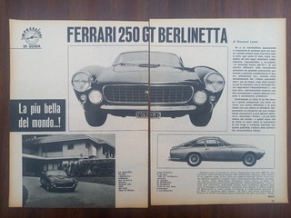 Ferrari 250 GT Berlinetta Pininfarina Bericht 1963
