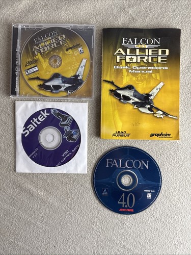 Falcon 4.0 Allied Force PC komplett in Box CIB (F1) plus Falcon 4.0 Disc - Bild 8 von 21