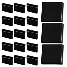 100 Pcs Clothes Hanger Anti-slip Covers Clamp Grips for Trousers