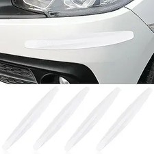 Anti-Collision Patch Bumper Guard Strip, Widened Patch Size: 4PCSColor: White