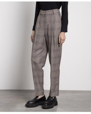 Women Brunello Cucinelli Trousers Grey Wool 36 / S #69OB