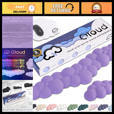 Ergonomic Purple Keyboard Wrist Rest  Cloud Mouse Pad - Memory Foam, Non-Slip B