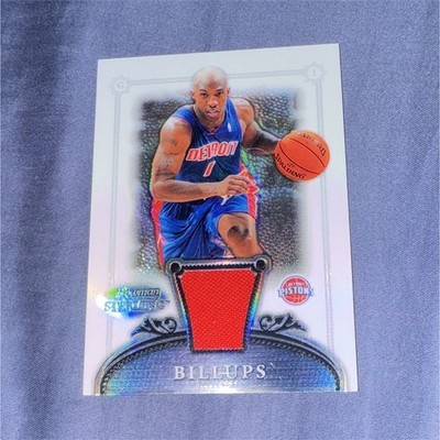 2006-07 Bowman Sterling Chauncey Billups Pistons #8 Refractor MEM /199