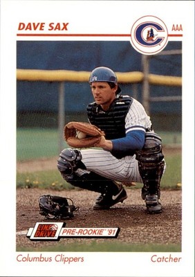 1991 Line Drive Pre-Rookie - AAA Dave Sax #117   Buy More & Save  