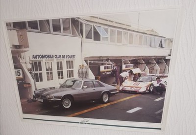Jaguar XJS, XJS-SC, Showroom Händlerfabrik großes Auto Poster Konvolut 100 x 70 cm