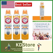 Invisible Clear Body Powder Spray Duo – Talc-Free Odor & Sweat Control