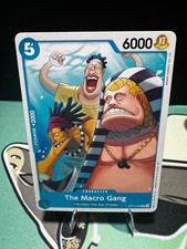 The Macro Gang OP14-055 Common The Azure Sea's Seven One Piece Lightly Played
