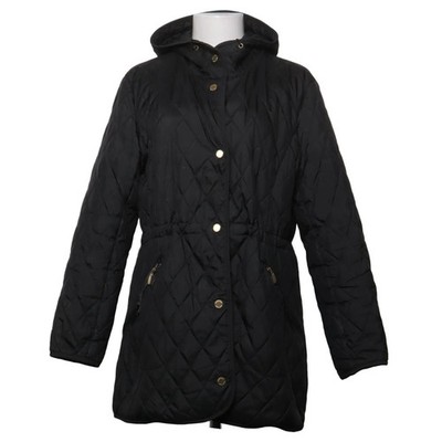 Ellen Tracy, Mantel, Damen, Größe: L, Schwarz, Polyester/Polyurethan, Karo #k7s