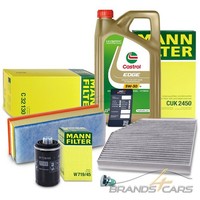 Mann Inspektionspaket FÜR Audi A4 8K B8 A5 8T Q5 8R 1.8 2.0 Tfsi BJ 08-17