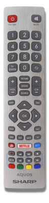 Originale Sharp TV Fernbedienung SHW/RMC/0129