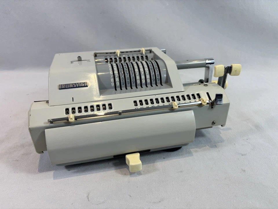 Machine à Calculer Mécanique Brunsviga 13 RM (Olympia Werke) Fonctionne Révisée - Photo 2/4
