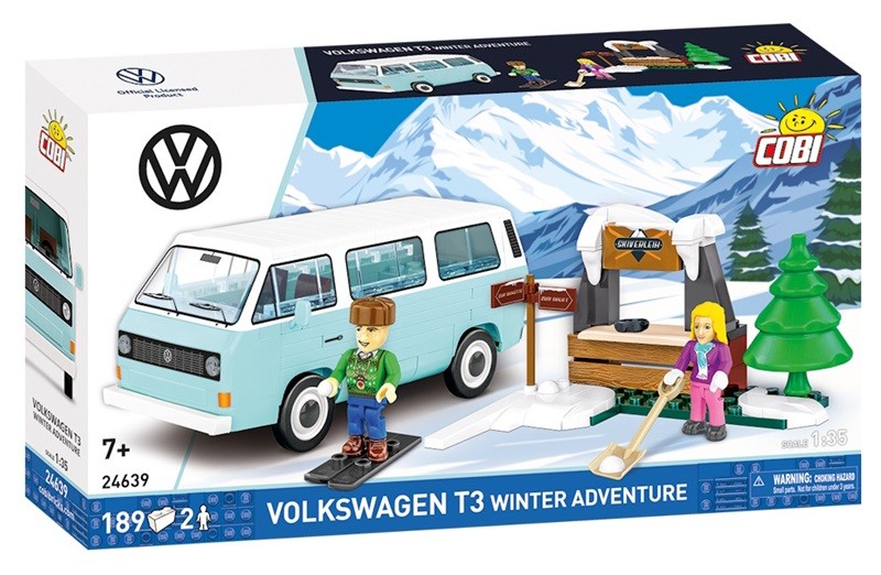 Cobi 24639 - 1:35 - Winter Adventure VW T3 - New