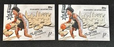 2025-26 Topps Dylan Harper Clutch City Prospects Rookie RC #CC-2 Two (2) Cards