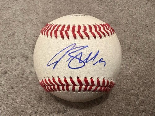 Pelota de béisbol firmada por Josh Bell de los Nacionales de Washington Piratas de Pittsburgh certificado de autenticidad - Imagen 3 de 3