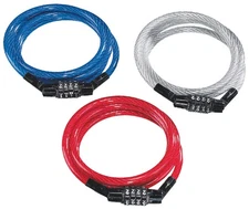 Kryptonite KryptoFlex Keeper 712 4-Digit Combo Cable Lock: 4' x 7mm: