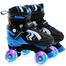 Kids Roller Skates for Boys and Girls Adjustable Skate with All Light up Whee...
