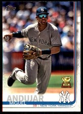 Miguel Andujar 2019 Topps #144 Yankees MLB READ FREE SHIPPING AutographDen