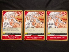 One Piece Carrying His Will: Gum-Gum Gatling Gun (x3) OP13-021C Non-Foil ENGLISH