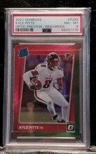 2022 Donruss Optic Preview  Kyle Pitts   Psa Nm-mt 8