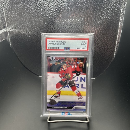 2023-24 Upper Deck Series 2 - Young Guns Connor Bedard #451 (RC) PSA 9