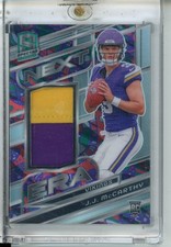 2024 Panini Spectra #NE-JMY J.J. McCarthy Next Era Psychedelic #/5