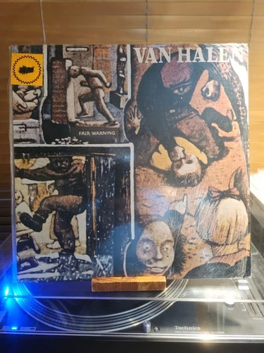 Van Halen, Fair Warning, 1981 1st Warner Bros, HS-3540, In Shrink,  VG+/EX