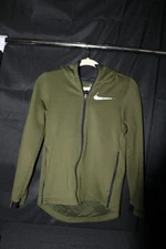 Nike Therma Flex Showtime Full-Zip Hoodie Kids L Olive Green 939550-395 