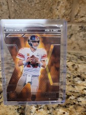 2025 Silhouette Football ELI MANNING Super Bowl XLVI Die Cut #12 New York Giants
