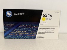 HP 654A CF332A Yellow Toner Cartridge