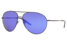 Nike Chance-M EV1218 055 Sunglasses Men's Gunmetal/Ultraviolet Mirror Lens 61mm