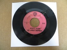 The Everly Brothers &ndash; Cathy's Clown - 1960 Warner Bros 5151 7" Single VG/Generic